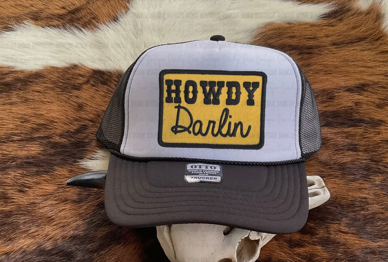 Howdy Darlin Western Foam Trucker Hat