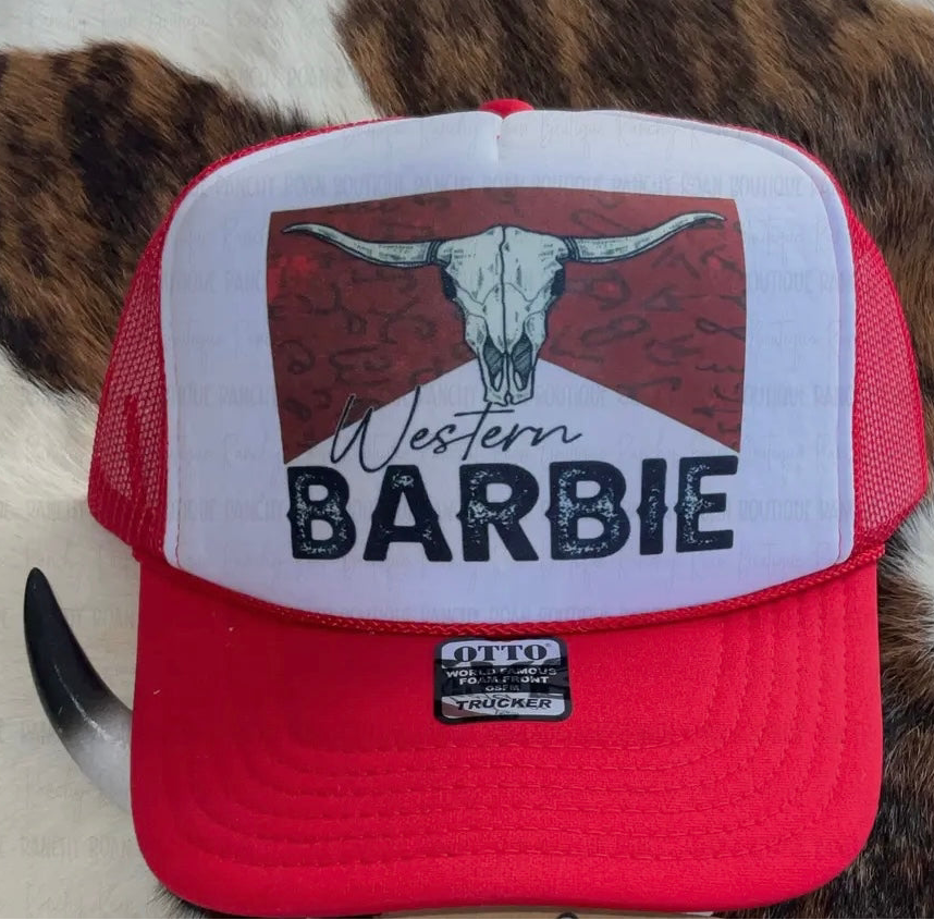 Western Girl Foam Trucker Hat