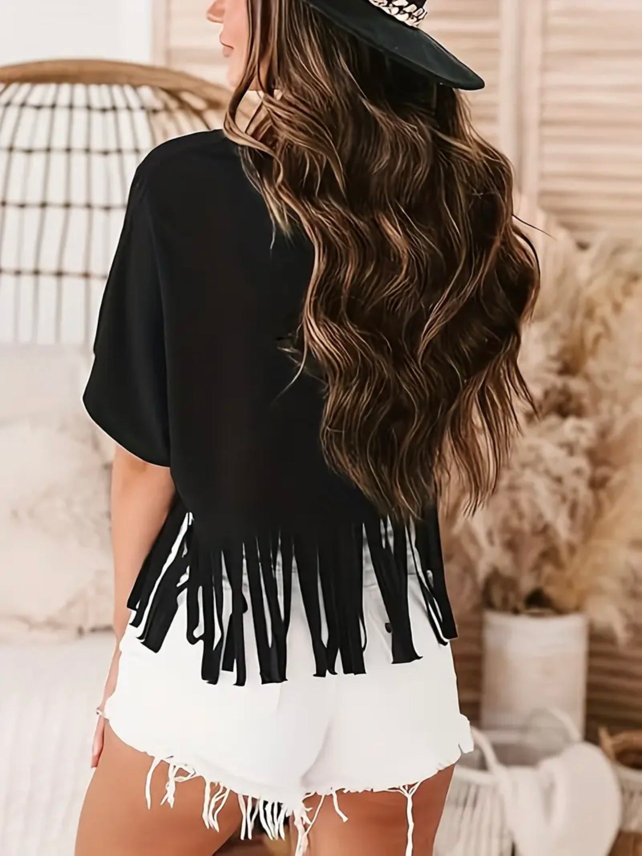 Western Rodeo Fringe Shirt