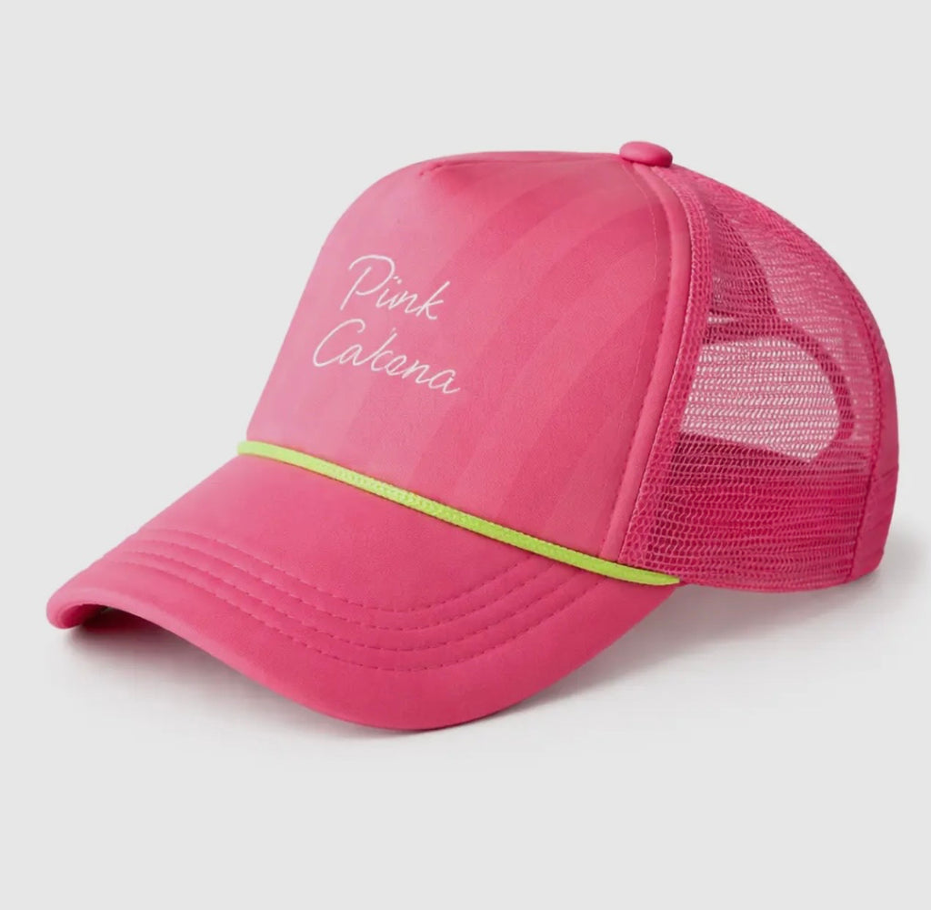 Pink Cabana - Beach Lake - Trucker
Meshback Ball Cap Hat
