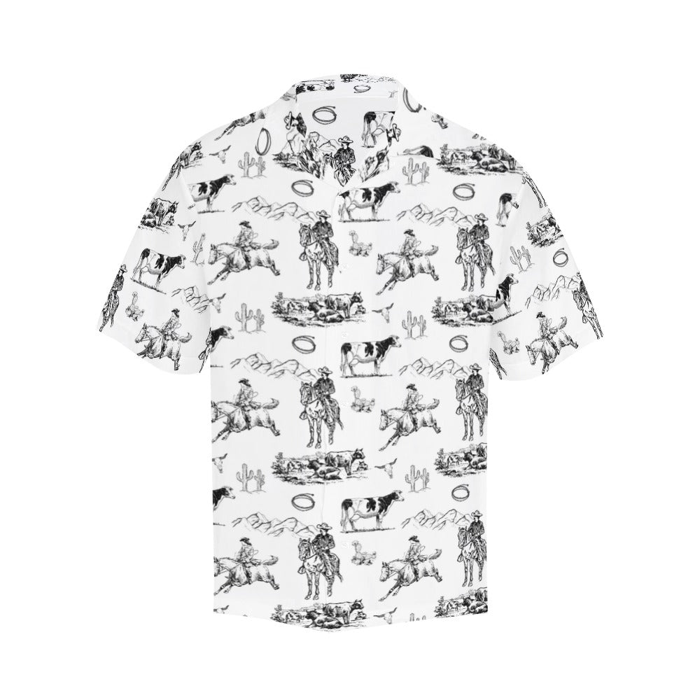 Ranch Life Men's Western Camp Shirt