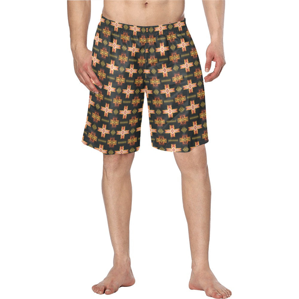 Fire Aztec Men's Western Swim Trunk Shorts