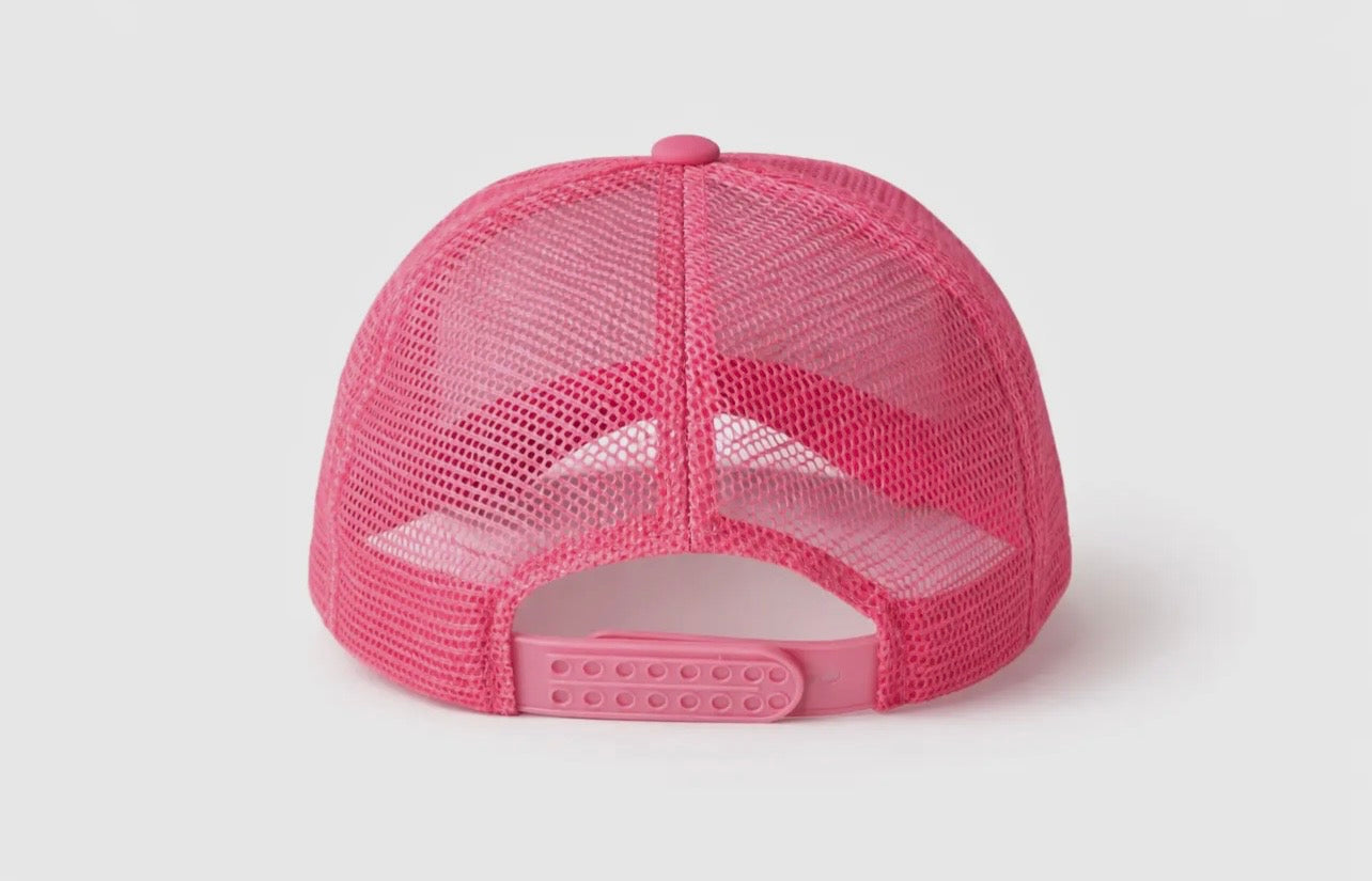 Pink Cabana - Beach Lake - Trucker
Meshback Ball Cap Hat