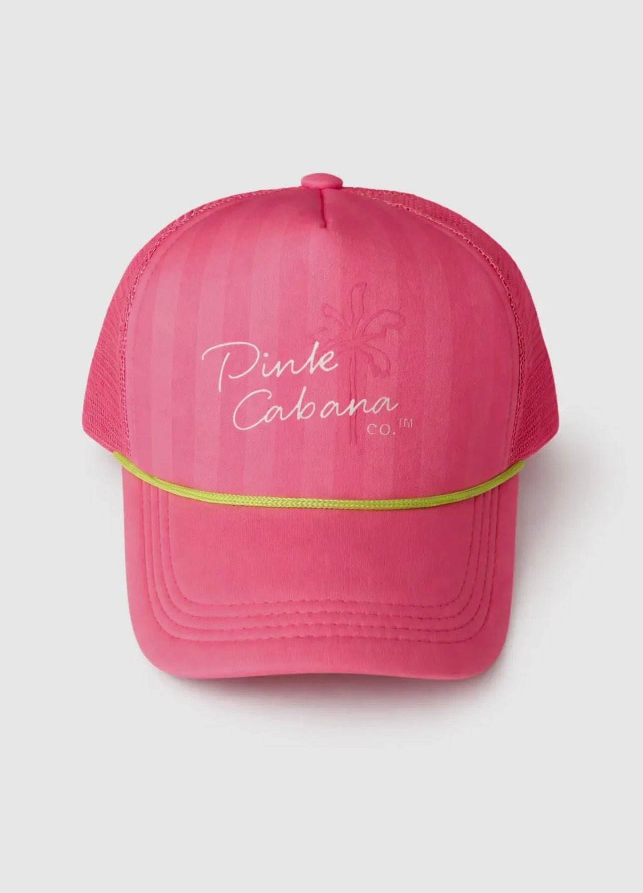 Pink Cabana - Beach Lake - Trucker
Meshback Ball Cap Hat