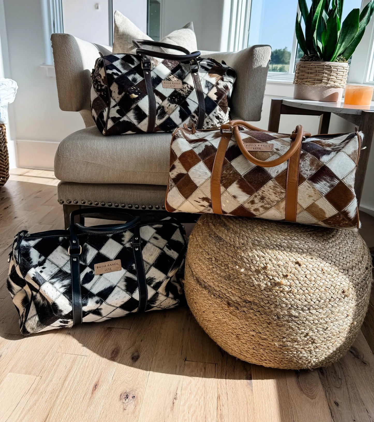 Leather Cowhide Bag