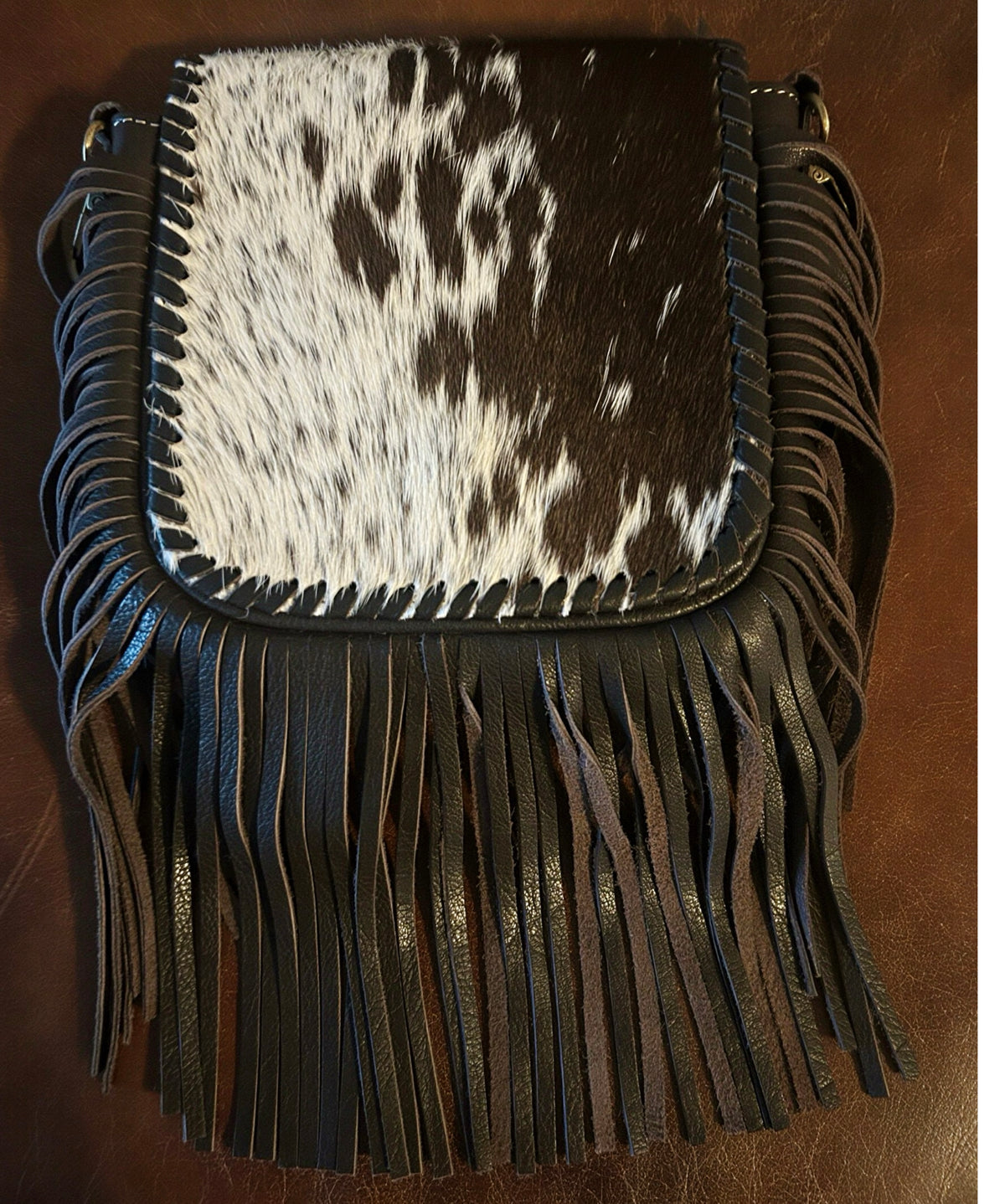 The Kylie Crossbody - Genuine Hairon Cowhide