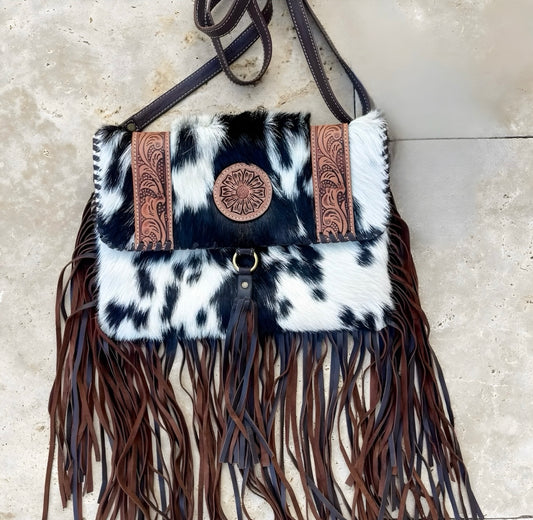 The Regina Crossbody Cowhide Purse