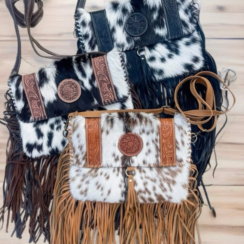 The Regina Crossbody Cowhide Purse