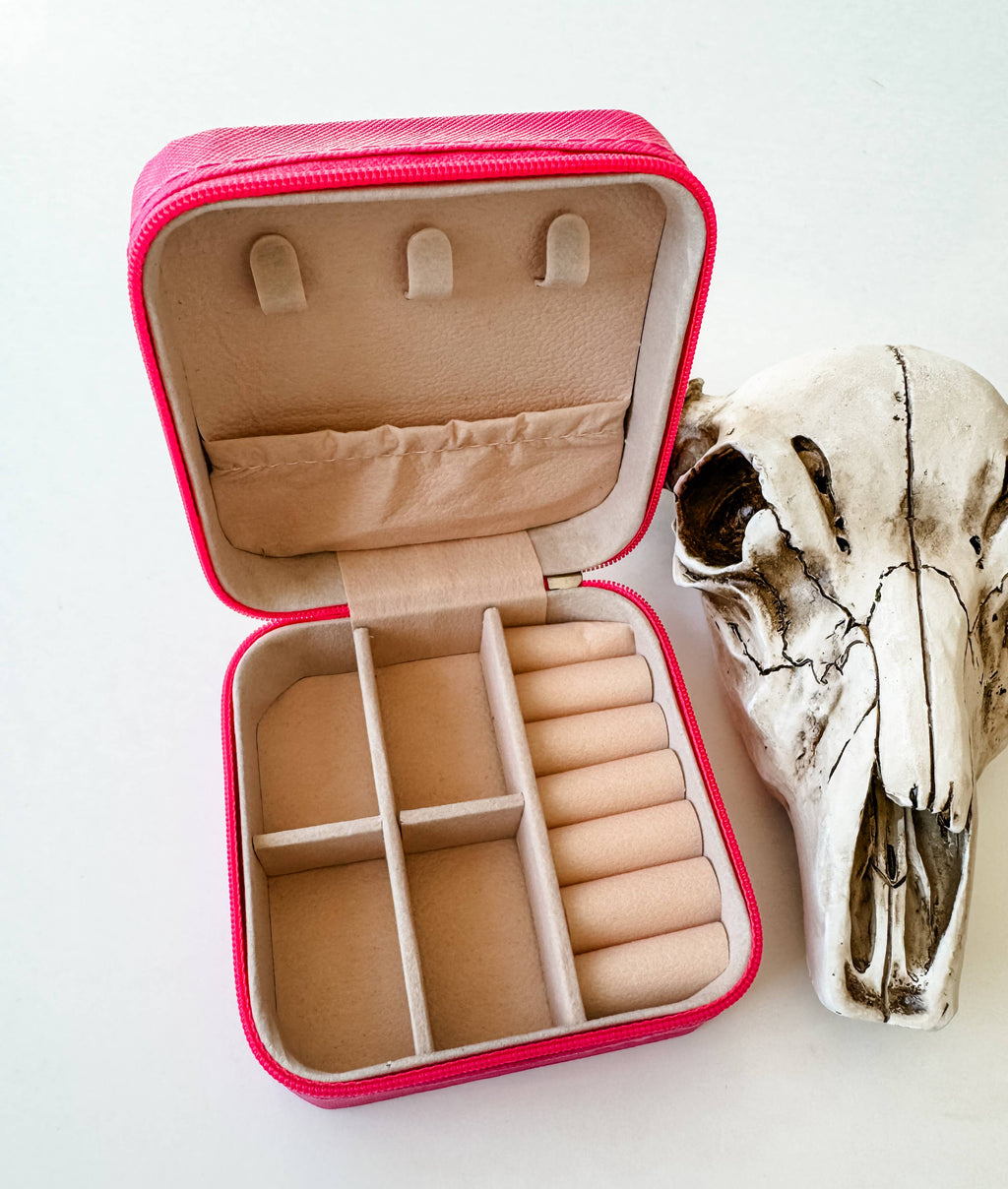Western Mini Jewelry Storage Travel Box