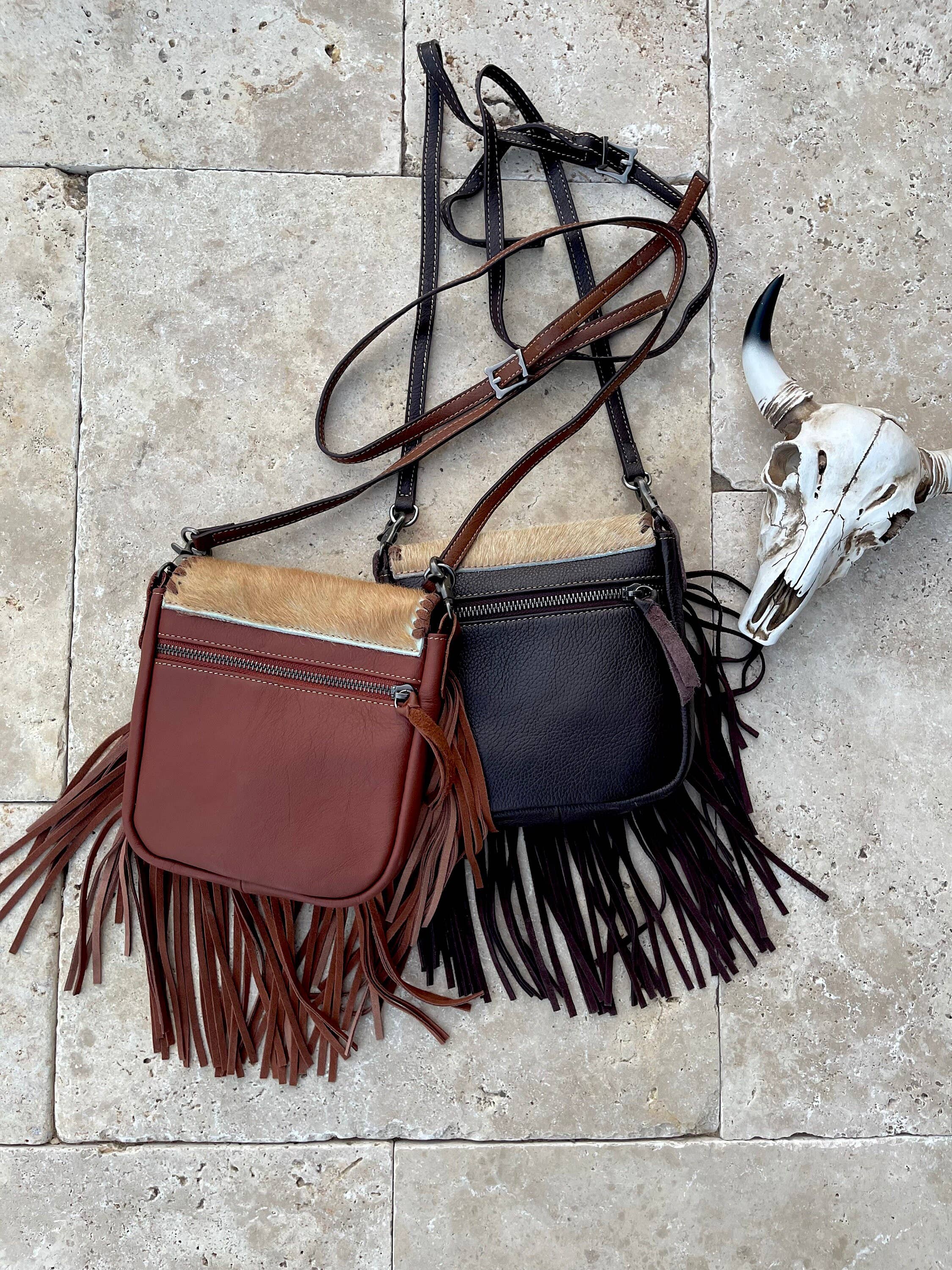 The Kylie Crossbody - Genuine Hairon Cowhide