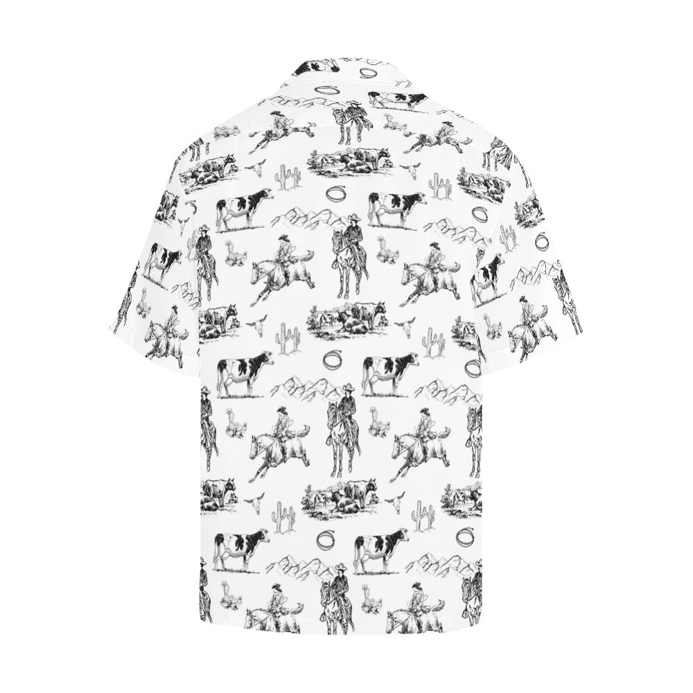 Ranch Life Men's Western Camp Shirt